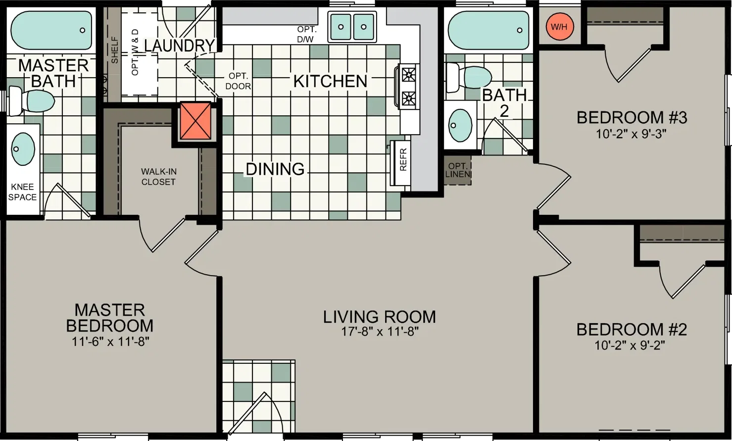 Bd 03  (4024) floor plan and hero home features