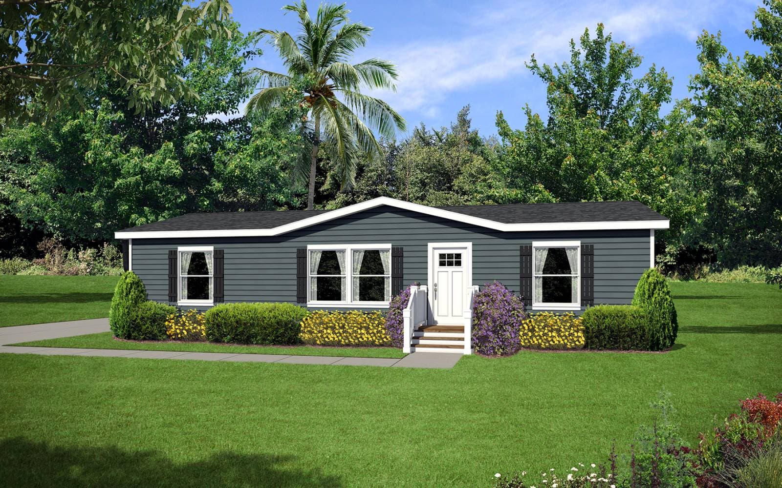 Cm-3483b hero, elevation, and exterior home features
